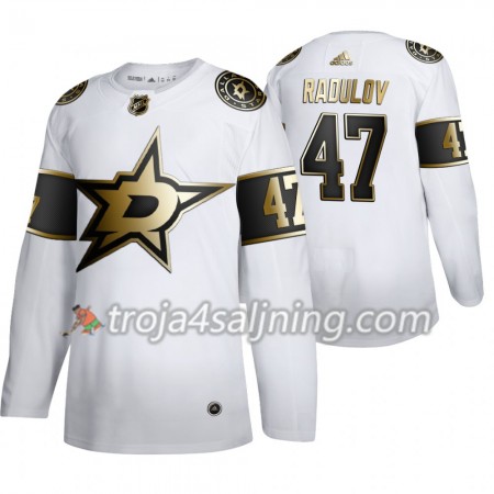 Dallas Stars tröja Alexander Radulov 47 2019-2020 Adidas Golden Edition Vit Authentic - NHL Tröjor Herr